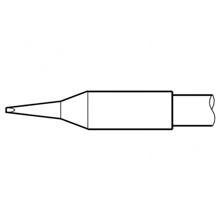 Vârf Şurubelniţă 0,6x0,3mm Longlife | Electronic-mag.ro | Componente Electronice