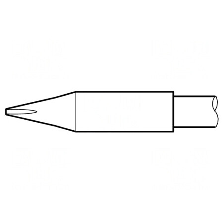 Vârf Șurubelniță Longlife 0,8x0,6mm | Electronic-mag.ro | Componente Electronice