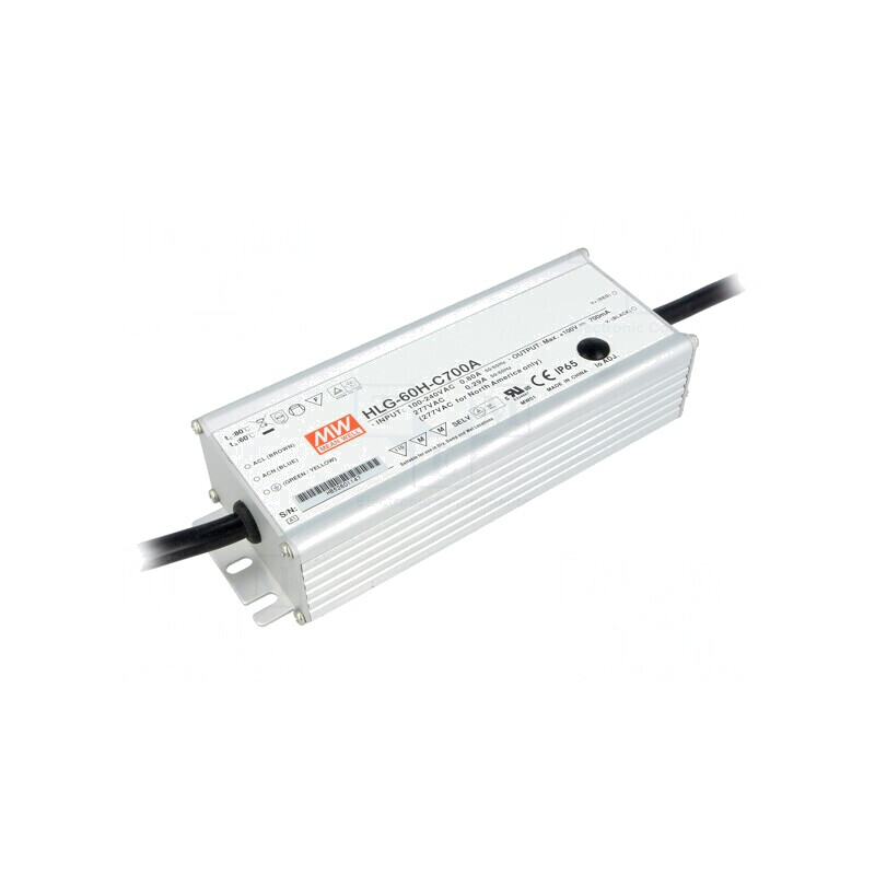 Alimentator LED 70W 90-305VAC HLG-60H-C700A | Electronic-mag.ro | Componente Electronice Alimentator LED 70W 90-305VAC HLG-60H-C700A | Electronic-mag.ro | Componente Electronice