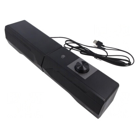 Difuzor Negru Bluetooth 5.0 Jack 3.5mm 10m | Electronic-mag.ro | Componente Electronice