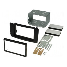 Cadru radio Mercedes 2 DIN negru | Electronic-mag.ro | Componente Electronice