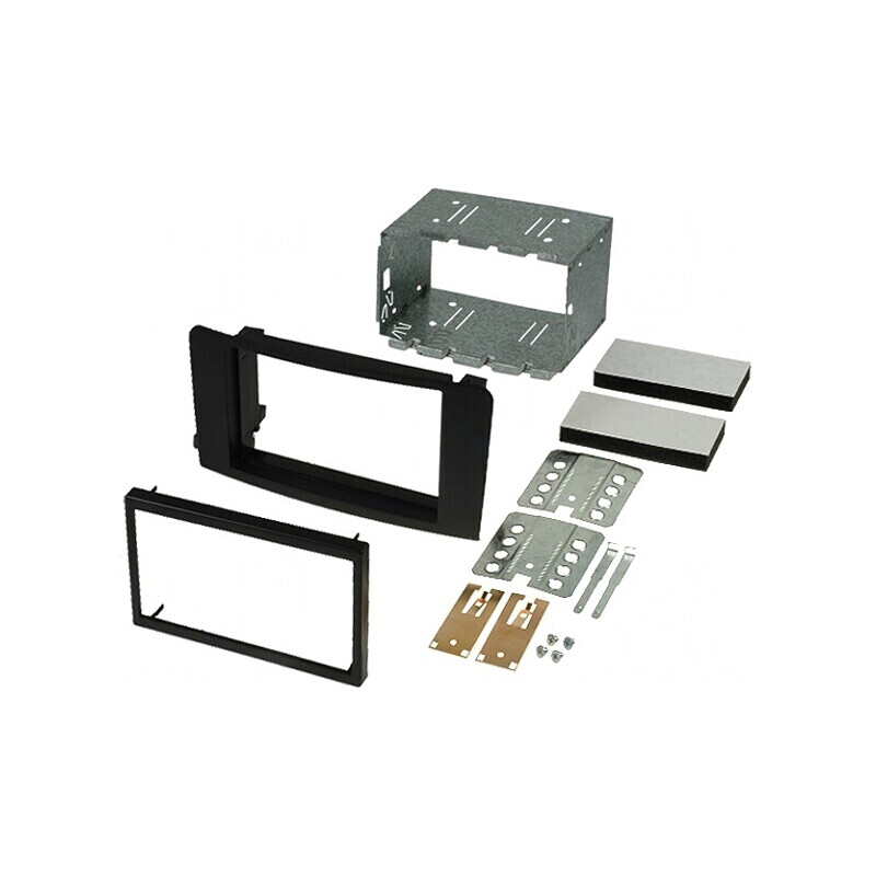 Cadru radio Mercedes 2 DIN negru | Electronic-mag.ro | Componente Electronice