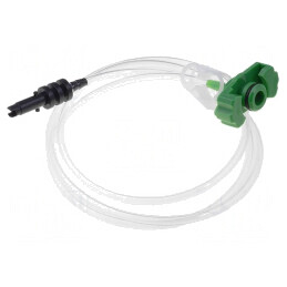 Adaptor pentru seringă 5ml verde fără silicon QuantX | Electronic-mag.ro | Componente Electronice