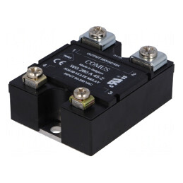 Releu Semiconductor Monofazat 45A 90-280VAC | Electronic-mag.ro | Componente Electronice