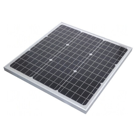 Panou Fotovoltaic Monocristalin 40W 540x510x25mm | Electronic-mag.ro | Componente Electronice