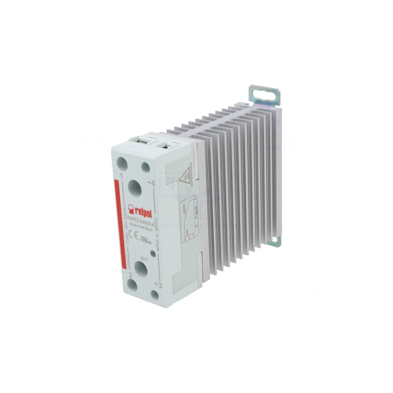 Releu Semiconductor 20A 1-Fazat 24-280VAC | Electronic-mag.ro | Componente Electronice