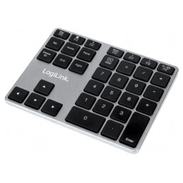 Tastatură fără fir Bluetooth neagră 10m | Electronic-mag.ro | Componente Electronice