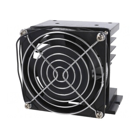 Radiator Aluminiu Negru 106x80x96mm | Electronic-mag.ro | Componente Electronice