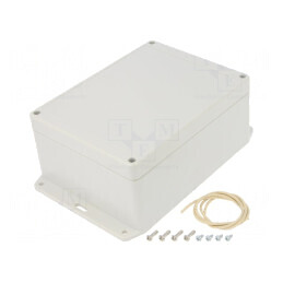 Carcasă Universală cu Lame de Fixare 125x165x75mm | Electronic-mag.ro | Componente Electronice