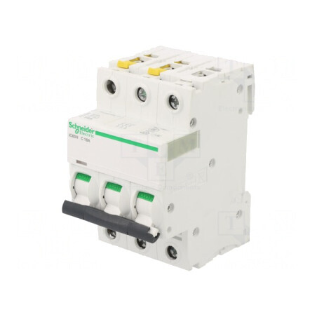Întrerupător de Supracurent 16A 3P 400V C | Electronic-mag.ro | Componente Electronice