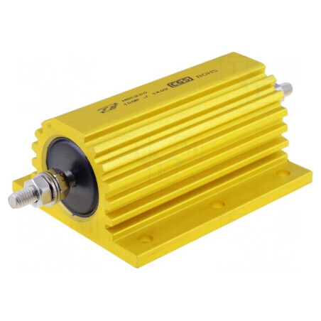 Rezistor Bobinat cu Radiator 100Ω 200W | Electronic-mag.ro | Componente Electronice