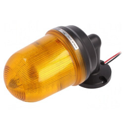Semnalizator luminos ambră IP65 Q100LW-12/24-A | Electronic-mag.ro | Componente Electronice