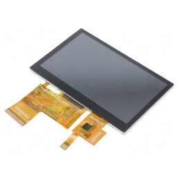 Display TFT 4.3" 480x272 LED 105.5x67.2x4.6mm RGB RFE430V-AIW-DNG | Electronic-mag.ro | Componente Electronice