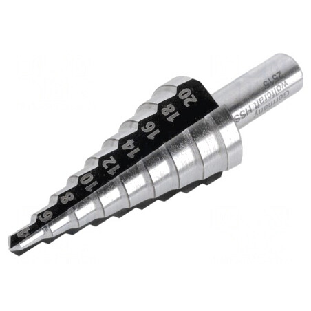 Burghiu HSS Ø4-20mm 8mm 44mm | Electronic-mag.ro | Componente Electronice