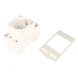 Soclu E 250VAC 16A IP20 Panou Furcă 6mm 62mm | Electronic-mag.ro | Componente Electronice