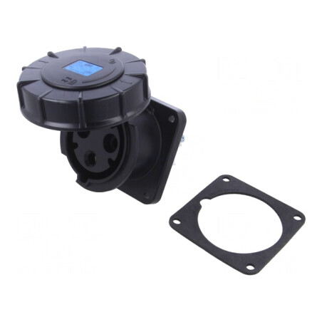 Conector alimentare AC trifazat 63A 230V IP67 mamă | Electronic-mag.ro | Componente Electronice