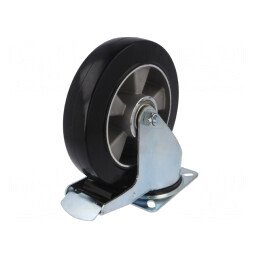 Roată de Transport 200mm 350kg Guma ALGE | Electronic-mag.ro | Componente Electronice