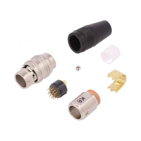 Conector Circular Mufă HR25 Tată 20 Pin Aurit 1A | Electronic-mag.ro | Componente Electronice