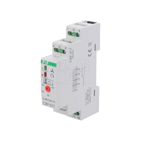 Releu Monitorizare Tensiune Şină DIN SPDT | Electronic-mag.ro | Componente Electronice