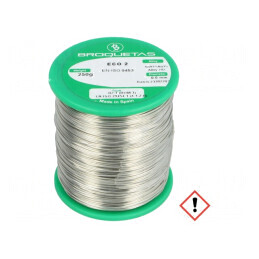 Sârmă de lipit fără plumb 0,5mm 250g 221°C | Electronic-mag.ro | Componente Electronice
