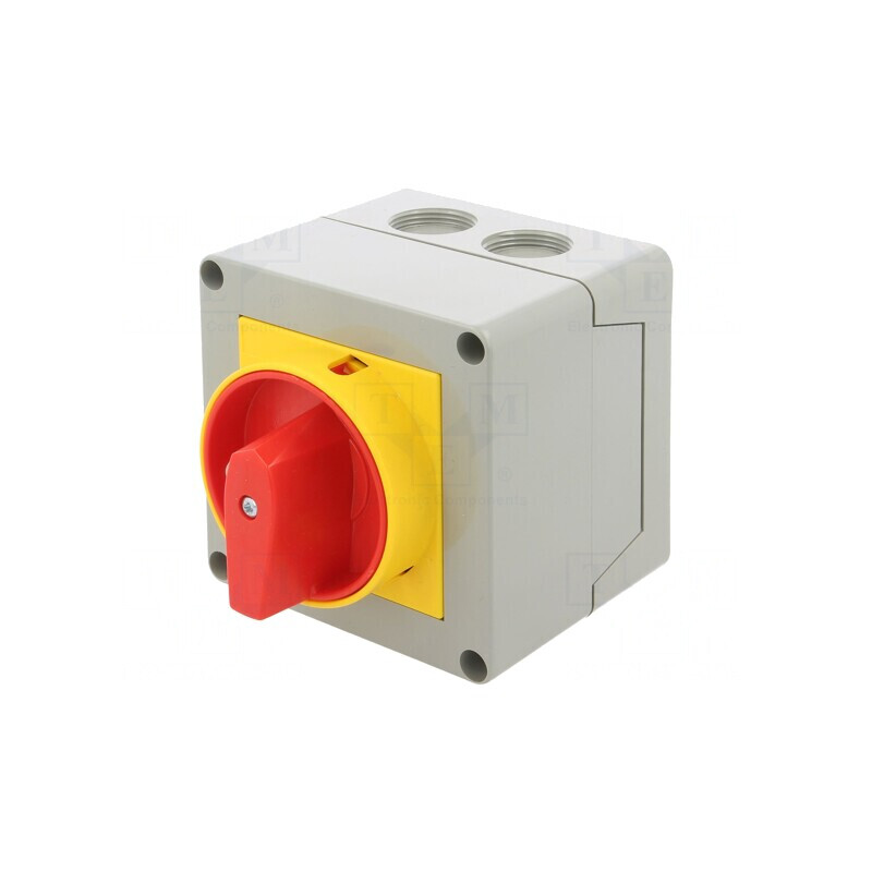 Comutator cu Came 2 Pozitii 16A 0-1 Carcasa 4 Poli | Electronic-mag.ro | Componente Electronice