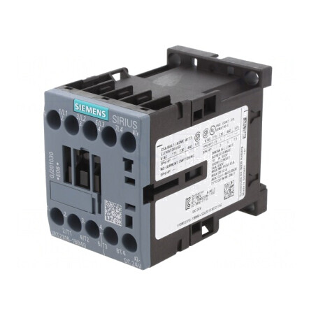 Contactor 4-polar NO x4 24VDC 9A Șină DIN | Electronic-mag.ro | Componente Electronice