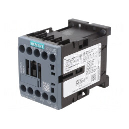 Contactor 4-polar NO x4 24VDC 9A Șină DIN | Electronic-mag.ro | Componente Electronice