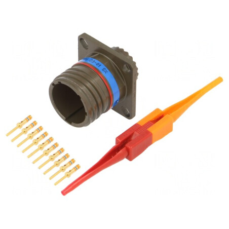 Conector Militar Dimensiune 13 MIL-DTL-38999 Series III Oliv | Electronic-mag.ro | Componente Electronice