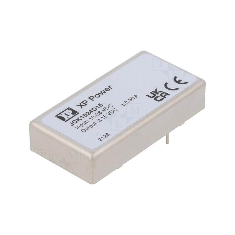 Convertor DC/DC 15W 18-36V la 15V/-15V JCK1524D15 | Electronic-mag.ro | Componente Electronice