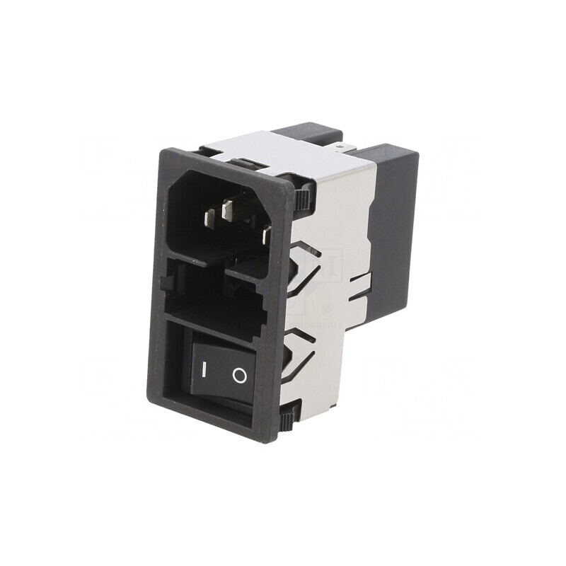 Conector de Alimentare AC Soclu Tată 6A 250VAC IEC 60320 KMF | Electronic-mag.ro | Componente Electronice Conector de Alimentare AC Soclu Tată 6A 250VAC IEC 60320 KMF | Electronic-mag.ro | Componente Electronice
