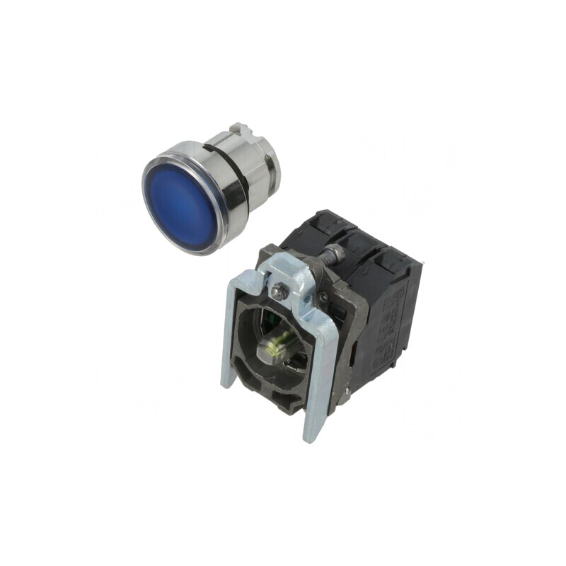 Comutator apăsare 22mm 1 NC NO XB4BW36B5 | Electronic-mag.ro | Componente Electronice