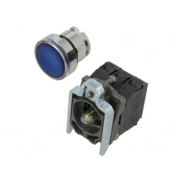 Comutator apăsare 22mm 1 NC NO XB4BW36B5 | Electronic-mag.ro | Componente Electronice
