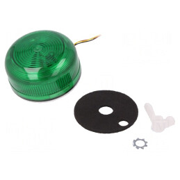 Semnalizator Luminos LED Alb IP65 QBS-0070 | Electronic-mag.ro | Componente Electronice