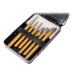 Kit Daltă Călită Cutie Metalică 6 Bucăți | Electronic-mag.ro | Componente Electronice