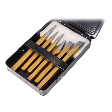 Kit Daltă Călită Cutie Metalică 6 Bucăți | Electronic-mag.ro | Componente Electronice