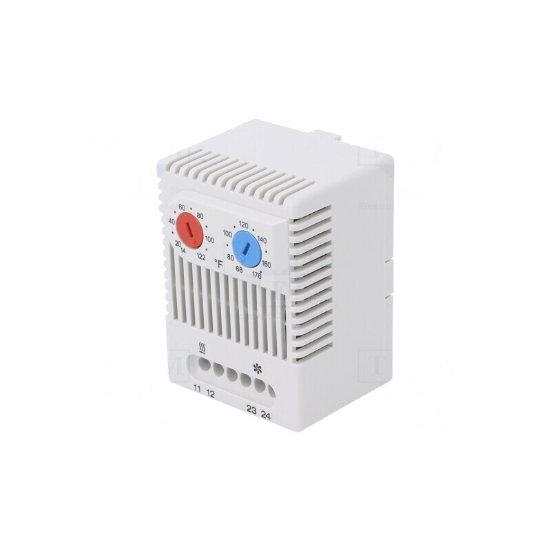 Termostat NC NO 10A 250VAC Cleme Șurub -45÷80°C | Electronic-mag.ro | Componente Electronice