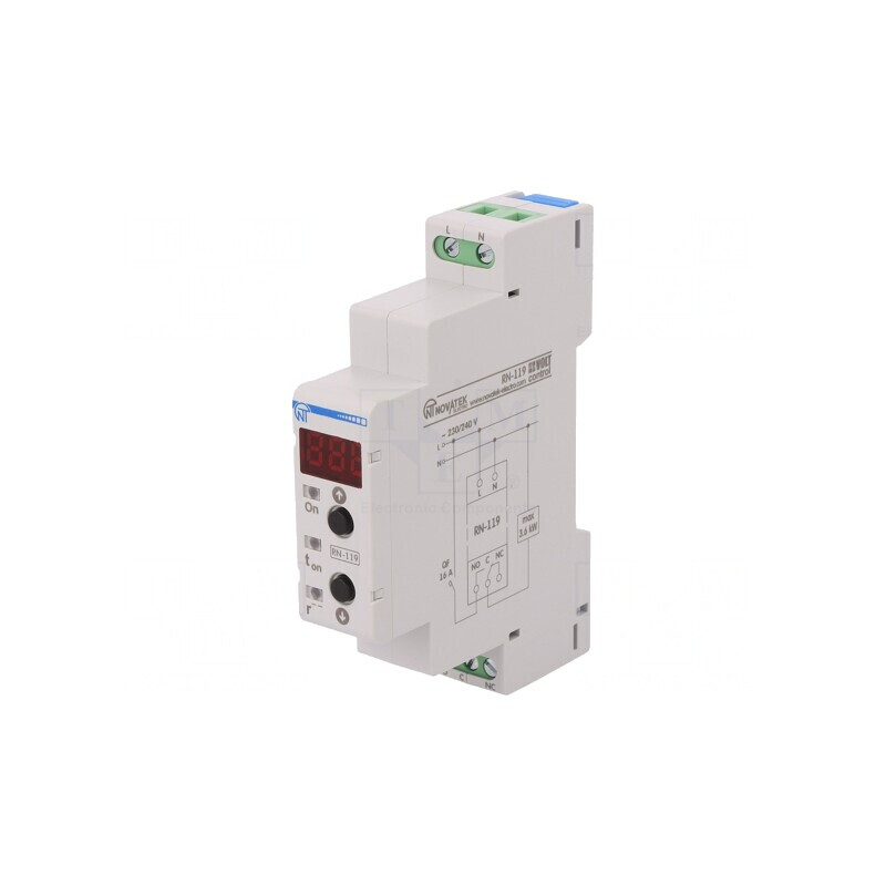 Releu Monitorizare Tensiune 230VAC SPDT 5-900s | Electronic-mag.ro | Componente Electronice Releu Monitorizare Tensiune 230VAC SPDT 5-900s | Electronic-mag.ro | Componente Electronice
