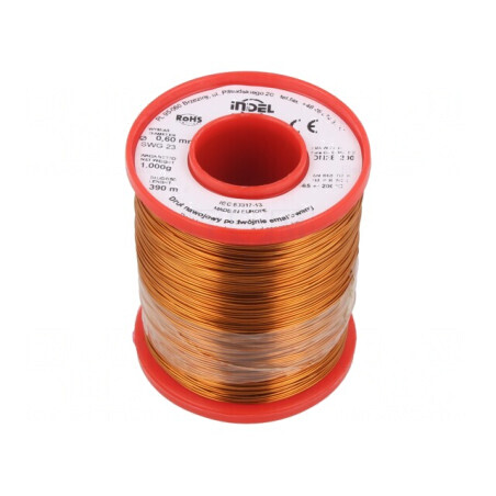 Sârmă Dublu Emailată 0.6mm 1kg Cupru | Electronic-mag.ro | Componente Electronice