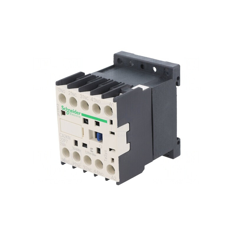 Contactor 4P NC/NO 230VAC 10A TeSys D 45mm | Electronic-mag.ro | Componente Electronice