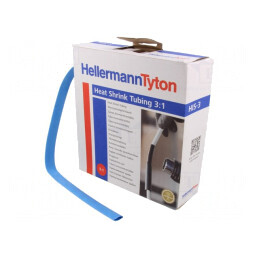 Manșon Termocontractabil 9mm 5m Albastru | Electronic-mag.ro | Componente Electronice