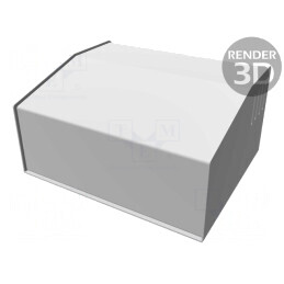 Carcasă Desktop Aluminiu 515x188x152mm | Electronic-mag.ro | Componente Electronice