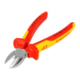 Clești laterali izolați 180mm oțel crom-vanadium | Electronic-mag.ro | Componente Electronice