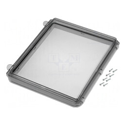 Fereastră de Inspecție Policarbonat IP65 248x218x50mm | Electronic-mag.ro | Componente Electronice