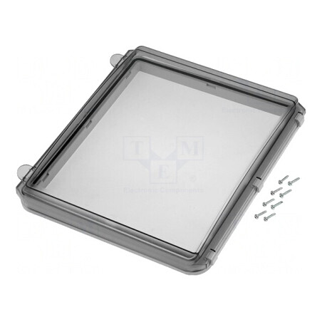 Fereastră de Inspecție Policarbonat IP65 248x218x50mm | Electronic-mag.ro | Componente Electronice