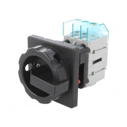 Separator-întrerupător 3 Poli 32A 11,5kW Pe Panou | Electronic-mag.ro | Componente Electronice