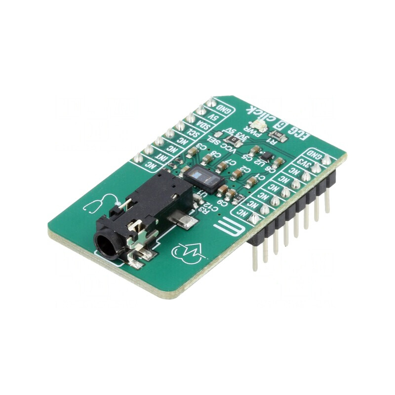 Placă Senzor Puls I2C MAX86150 ECG 6 CLICK | Electronic-mag.ro | Componente Electronice Placă Senzor Puls I2C MAX86150 ECG 6 CLICK | Electronic-mag.ro | Componente Electronice