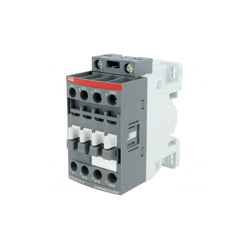 Contactor 3P NO cu 3 Contacte Auxiliare NC 12A 45mm | Electronic-mag.ro | Componente Electronice
