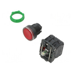Comutator apăsare 22mm 1NC 1NO XB5AW34M5 | Electronic-mag.ro | Componente Electronice