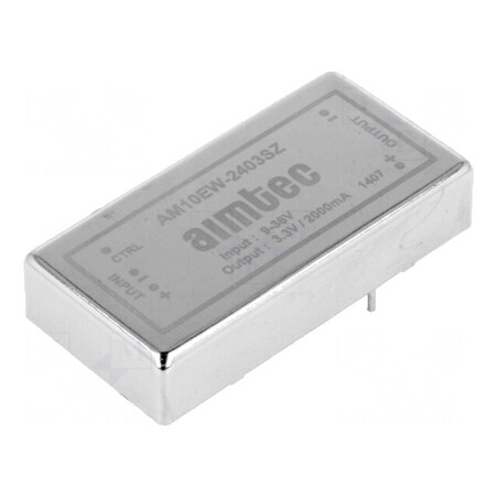 Convertor DC/DC 10W 9-36V la 3.3V 2A DIP24 | Electronic-mag.ro | Componente Electronice