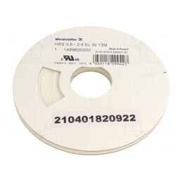 Manșon termocontractabil alb 2,4mm 13m 3:1 | Electronic-mag.ro | Componente Electronice